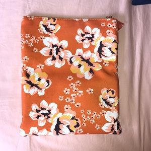 Floral make up bag
